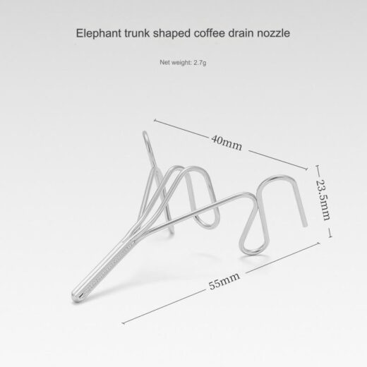 Deflektor Cangkir 304 Stainless Steel Kopi Drain Accessories Portable Tirian Cangkir Camping Outdoor - Image 2