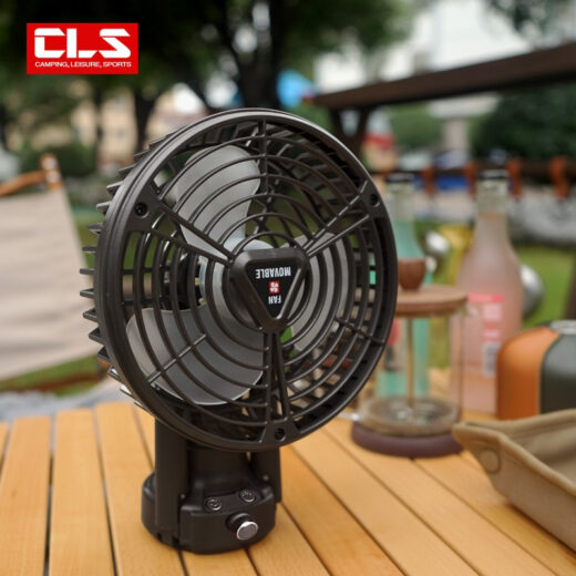 Kipas Angin With LED Camping Rechargeable Lamp Portable Outdoor - Image 2