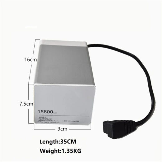 Baterai Kulkas ALPICOOL Power Universal 15600mAh Motorhome Caravan Refrigerator Battery - Image 3