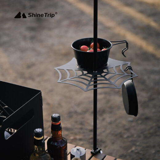 Aluminium Alloy Meja Mini Light Stand Aksesoris Meja Camping Mini Table Tiang Lampu Outdoor - Image 3