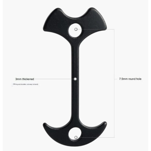 Pasak Berkemah Dek Aluminum Alloy Deck Camping Pegs Outdoor Hiking - Image 2