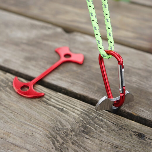 Pasak Berkemah Dek Aluminum Alloy Deck Camping Pegs Outdoor Hiking - Image 5