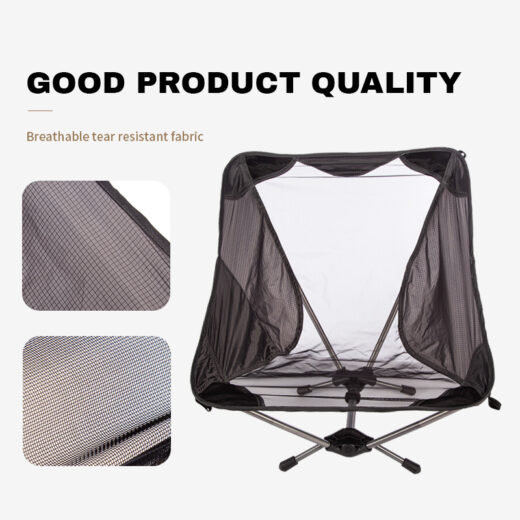 Kursi Lipat CAMPLEADER Moonchair Transparan Ultra Light Outdoor Camping - Image 5
