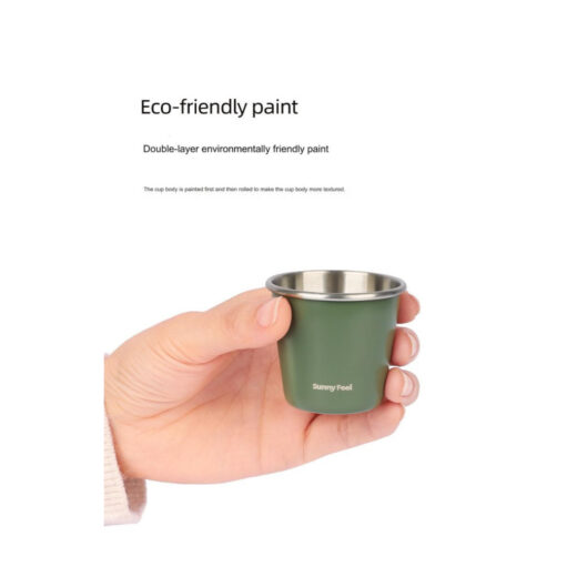 Gelas Camping Mini SUNNYFEEL 70ML Mini Cup Outdoor Gelas Kecil Piknik Hiking - Image 4