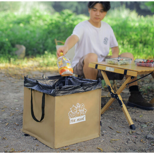 Tas Penyimpanan Multifungsi ISE MOUNT Storage Bag Garbage Bag Camping Outdoor Tas Piknik - Image 5