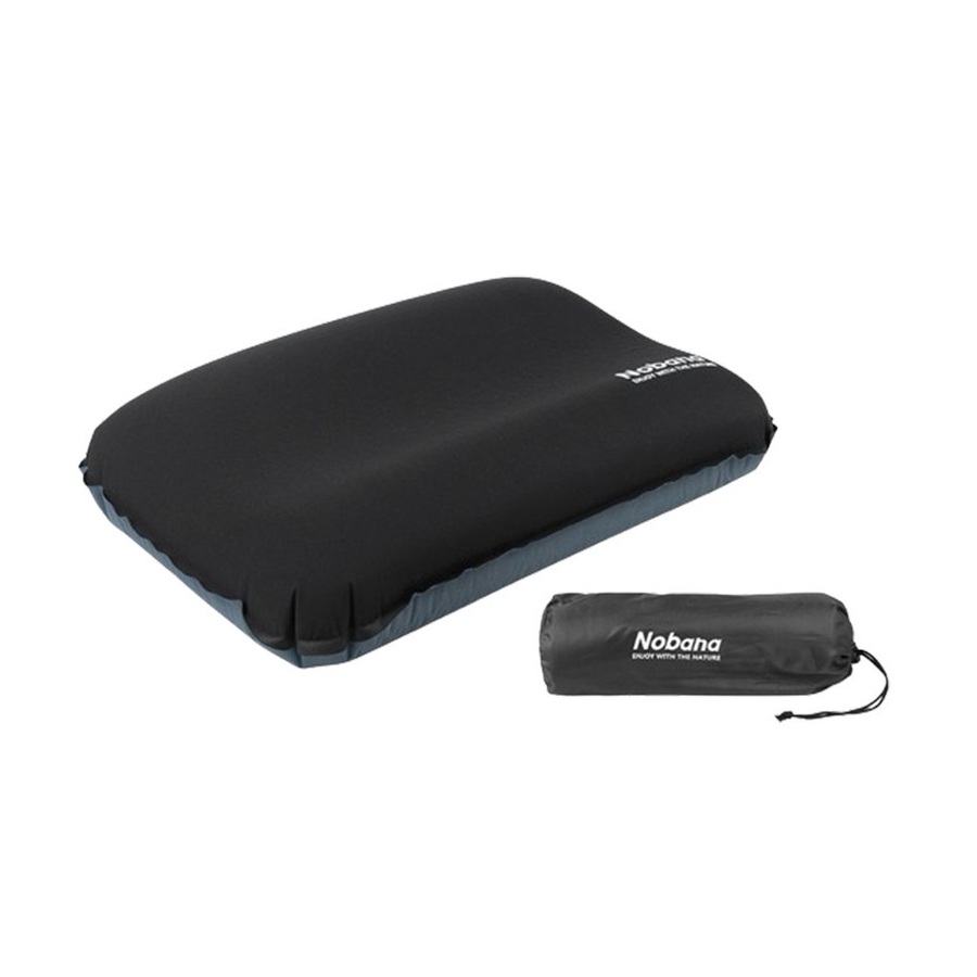 Bantal Tiup Lipat NOBANA Inflatable Pillow Bantal Angin Camping