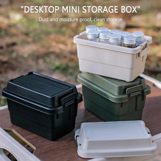 Kotak Penyimpanan Bumbu 1.1 L ISE MOUNT Multifungsi Spice Box Mini Outdoor Hiking Mendaki - Image 6