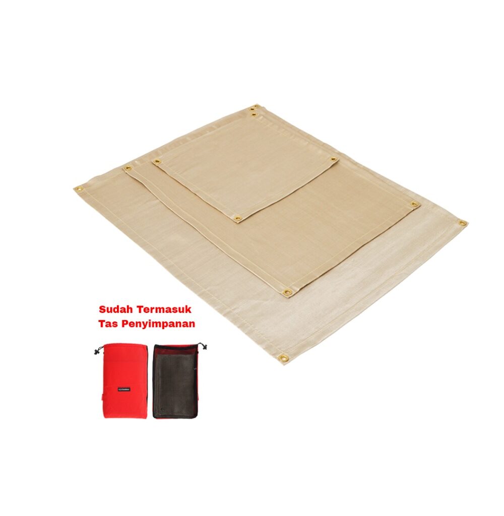 Alas Api Unggun Tahan Api Camping Outdoor Insulation Mat