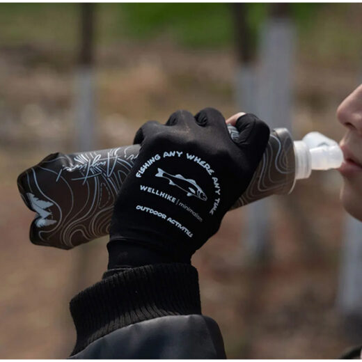 Botol Air Portabel 500ml Olahraga Lari Outdoor WELLHIKE Water Bottle Pouch Sports Running - Image 9