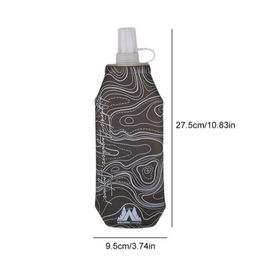 Botol Air Portabel 500ml Olahraga Lari Outdoor WELLHIKE Water Bottle Pouch Sports Running - Image 4