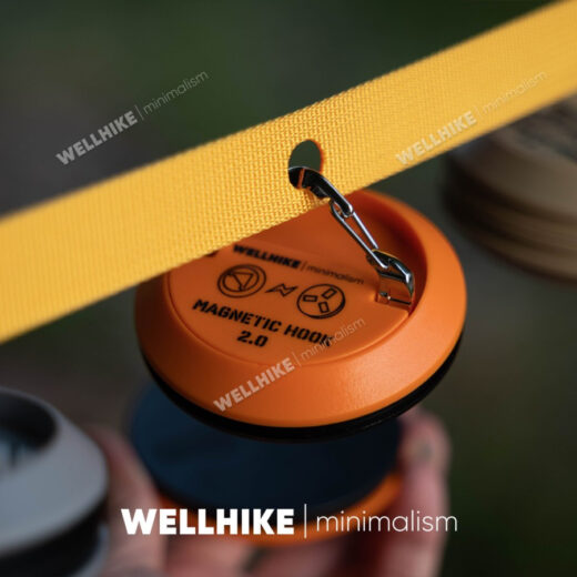 Gantungan Magnet Tenda WELLHIKE Outdoor Magnetic Hook Canopy Camping Hiking Mendaki - Image 2