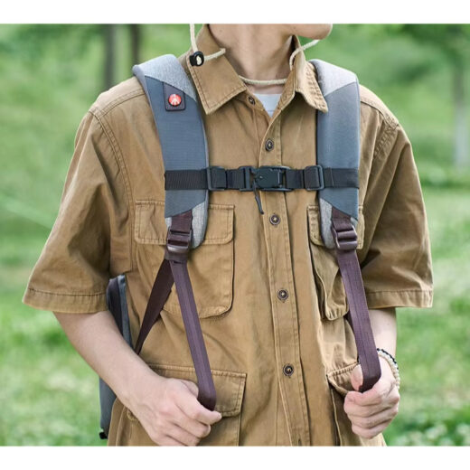 Tali Dada Ransel ISE MOUNT Chest Strap Buckle Carrier Backpack Hiking Tali Tas Ransel Mendaki Outdoor - Image 6