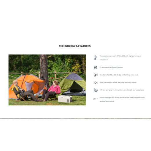 Kulkas Portable ALPICOOL S15 Freezer Mobil Campervan Motorhome RV Camping - Image 6