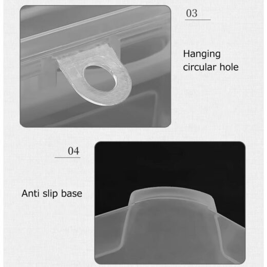 Wadah Tempat Telur ISE MOUNT 3/4/8 Kotak Telur Portable Egg Holder Kitchen Container Camping Hiking Mendaki - Image 4