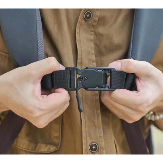 Tali Dada Ransel ISE MOUNT Chest Strap Buckle Carrier Backpack Hiking Tali Tas Ransel Mendaki Outdoor - Image 8