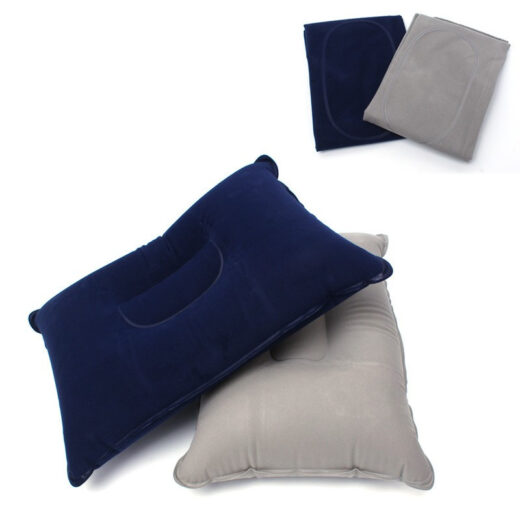 Bantal Tiup Lipat Camping Inflatable Pillow Bantal Angin Portable Outdoor Hiking - Image 3