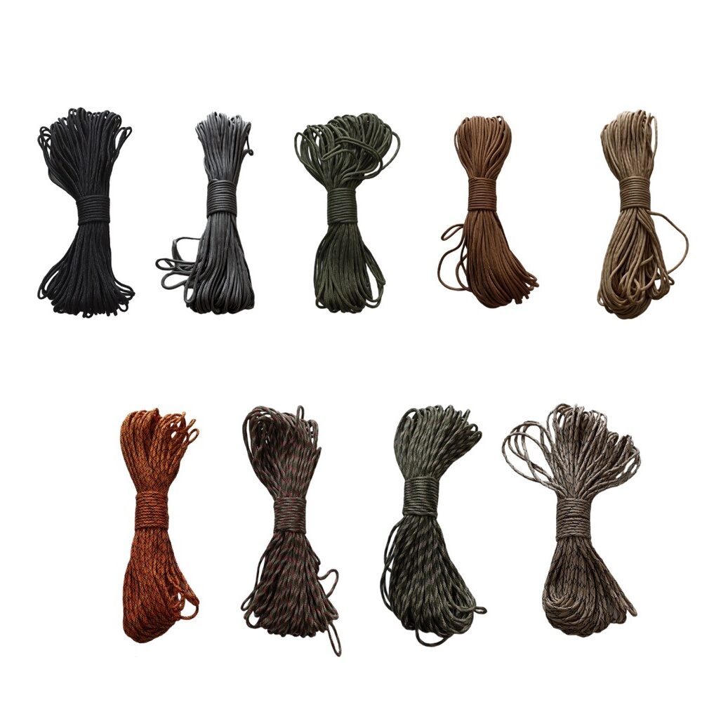 Tali Paracord 9 Core 31 Meter Prusik Tali Camping ISE MOUNT Hiking Adventure Aksesoris Kemah