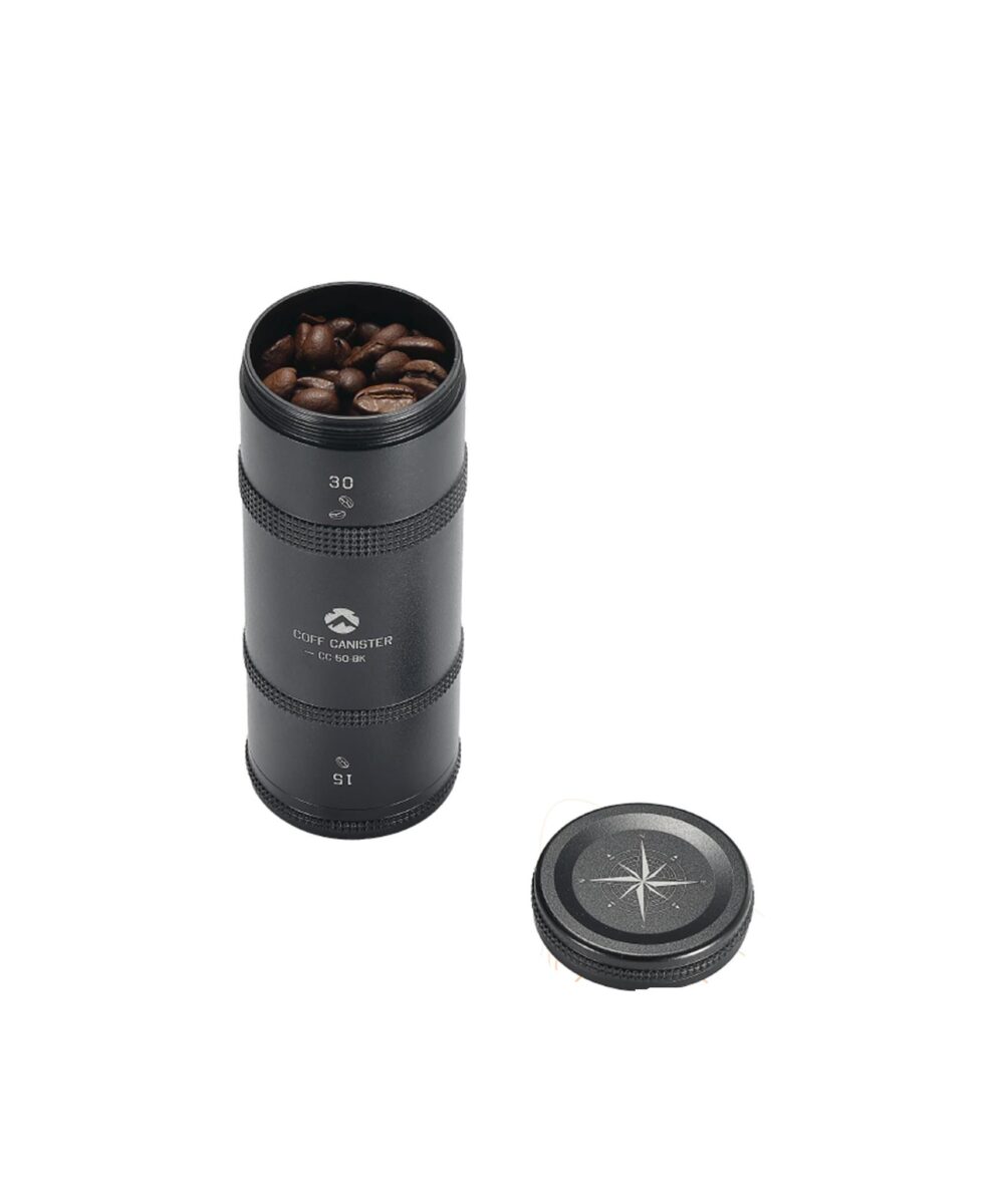 Tempat Penyimpanan Kopi Sealed CAMPINGMOON Aluminum Alloy Tea Storage