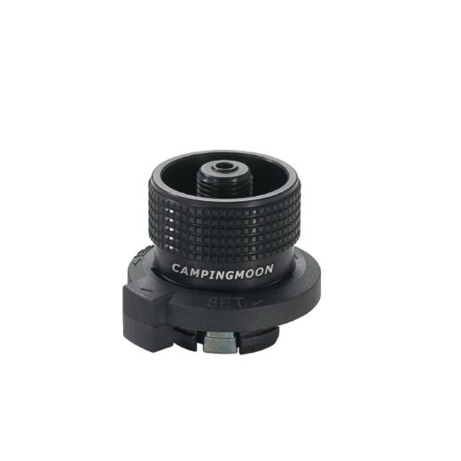 Adaptor Tangki Gas CAMPINGMOON Aluminium Alloy Flat Gas Tank Adapter