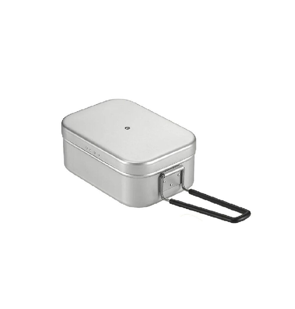 Lunch Box Aluminium Outdoor CAMPINGMOON Nesting Hiking Mendaki