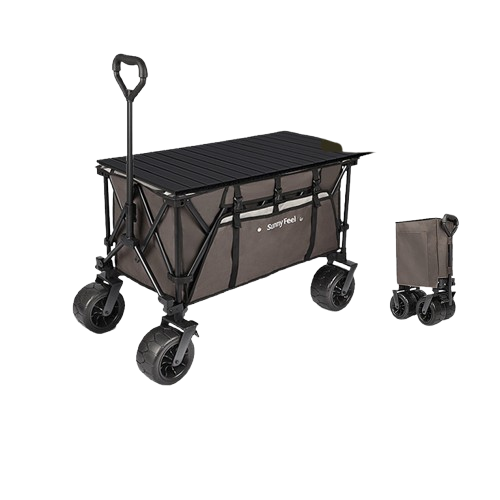 Troli Lipat With Folding Table Trolley