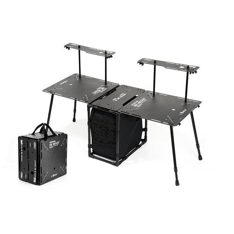 Skeleton Tactical Pack ISE MOUNT Meja Lipat Storage Bag Outdoor Camping Folding Table Bag
