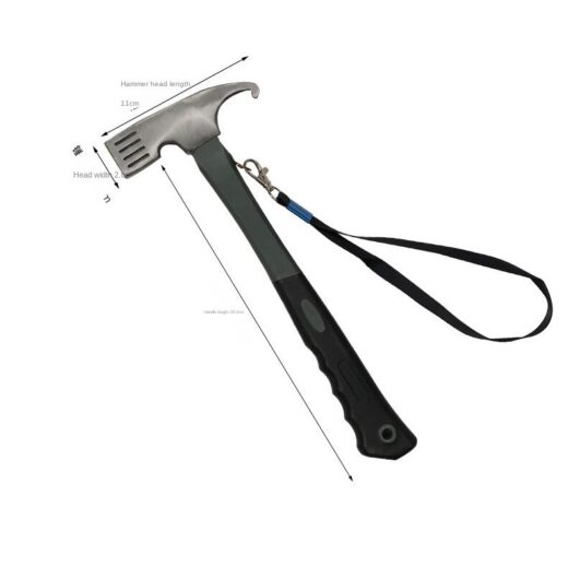 Palu Camping Mendaki Portable ISE MOUNT Nail Hammer Camping Kemah Outdoor Hiking - Image 2