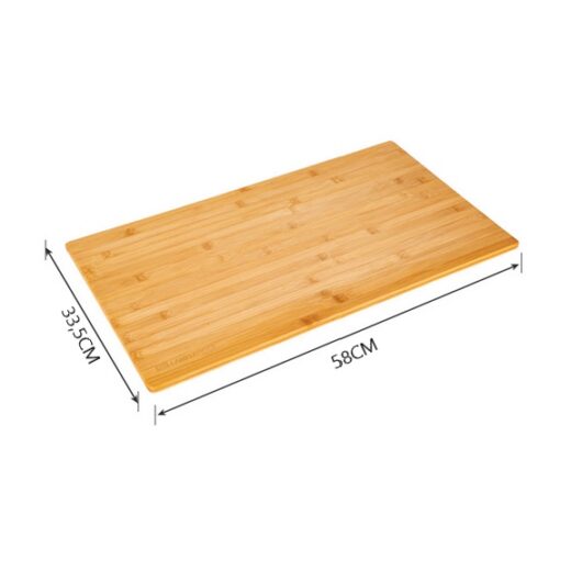 Meja Lipat Papan Kayu Portable ISE MOUNT Table Camping Outdoor Mesh Drain Rack Hiking - Image 6