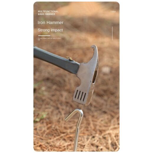 Palu Camping Mendaki Portable ISE MOUNT Nail Hammer Camping Kemah Outdoor Hiking - Image 6