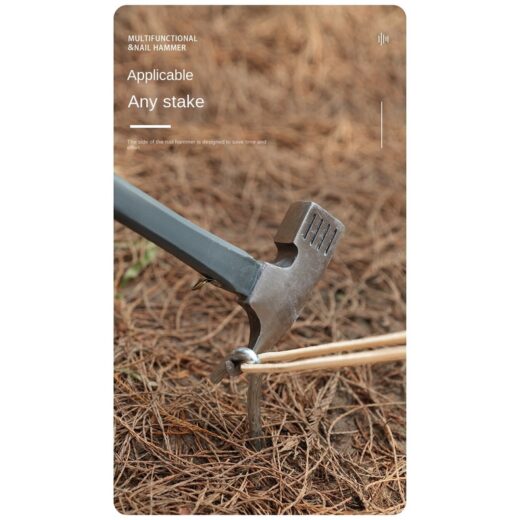 Palu Camping Mendaki Portable ISE MOUNT Nail Hammer Camping Kemah Outdoor Hiking - Image 7