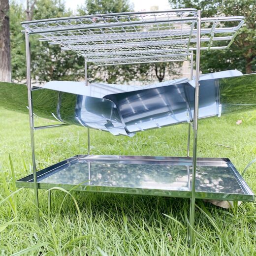 Panggangan BBQ Mini Portable ISE MOUNT Camping Picnic Folding Stove Grill Kemah Outdoor - Image 7