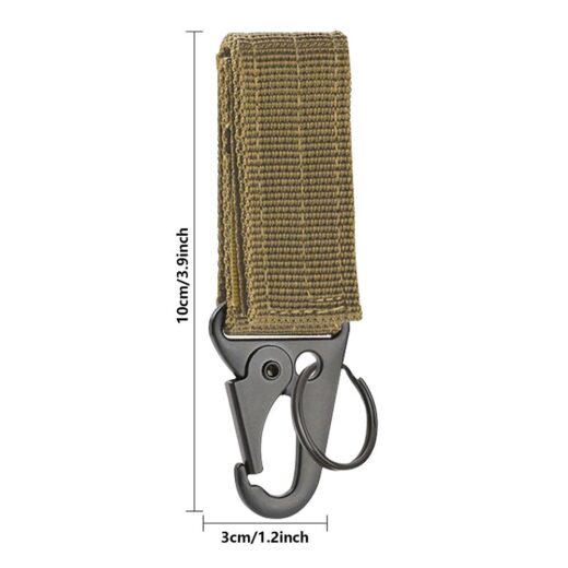 Gesper Gantung Carabiner ISE MOUNT Outdoor Tactical Backpack Hanging Buckle - Image 3