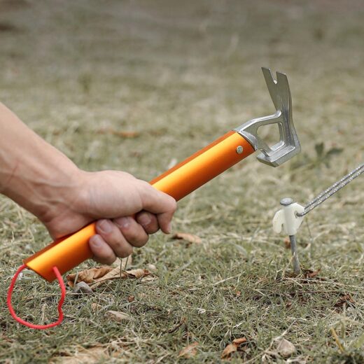 Palu Camping Mendaki Portable ISE MOUNT Nail Hammer Aluminium Outdoor Hiking - Image 2