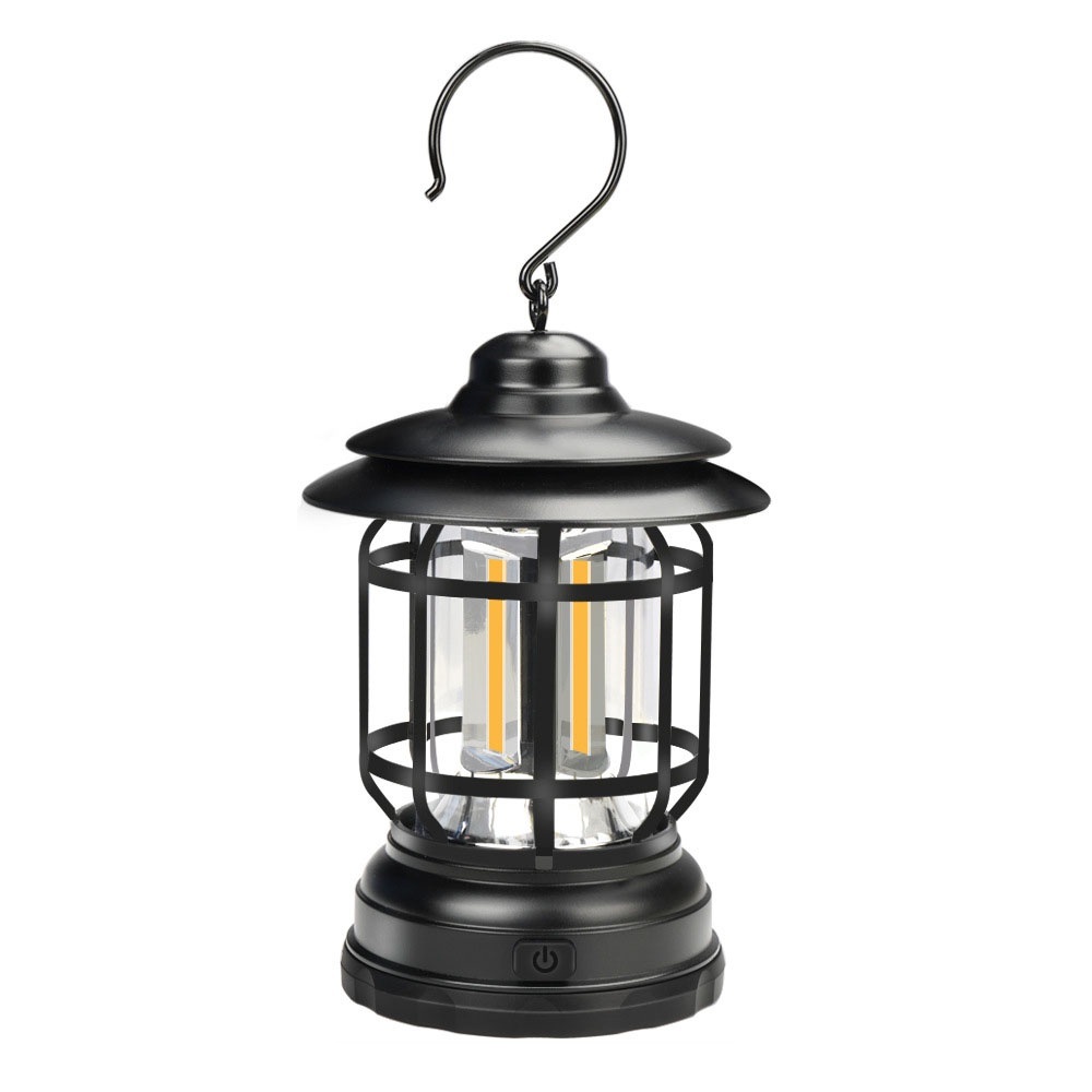 Lampu Tenda Camping Outdoor Tent Lamp Hiking Hanging Lantern Lampu USB Kemah