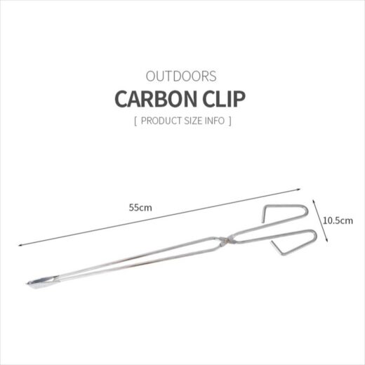 Capitan Panggangan BBQ Outdoor Iron Carbon Clip Charcoal Clip Camping Capit Arang Kemah - Image 6