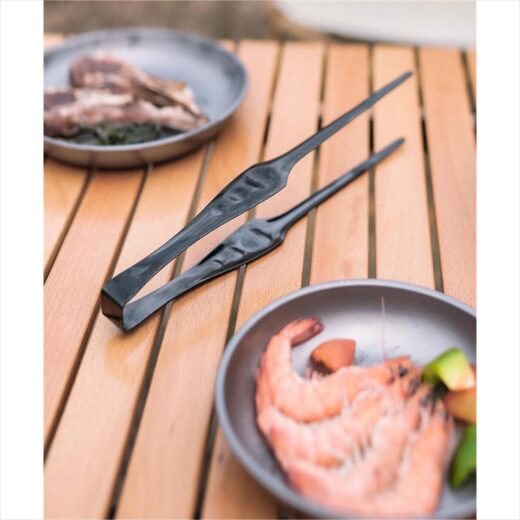 Capitan Pemanggang BBQ 304 ISE MOUNT Stainless Steel Steak Clip Camping - Image 4