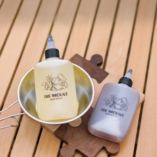 Botol Minyak Goreng 120ml ISE MOUNT Oil Bottle Cooking Portable Camping Outdoor Wadah Minyak Grill Hiking Mendaki - Image 2