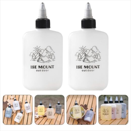 Botol Minyak Goreng 120ml ISE MOUNT Oil Bottle Cooking Portable Camping Outdoor Wadah Minyak Grill Hiking Mendaki - Image 4
