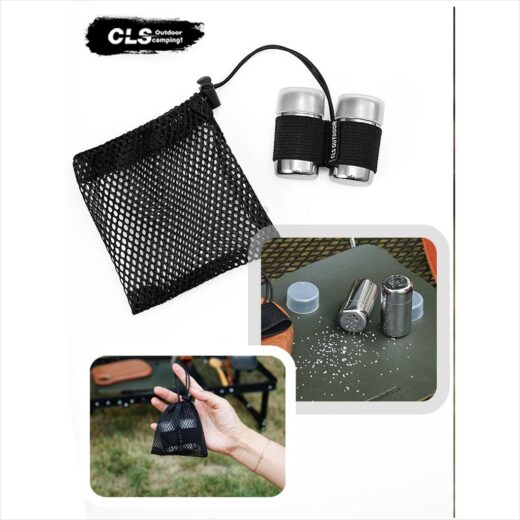 Botol Bumbu BBQ CLS Mini Cruet 2 Piece Set Portable Outdoor Camping Hiking - Image 2