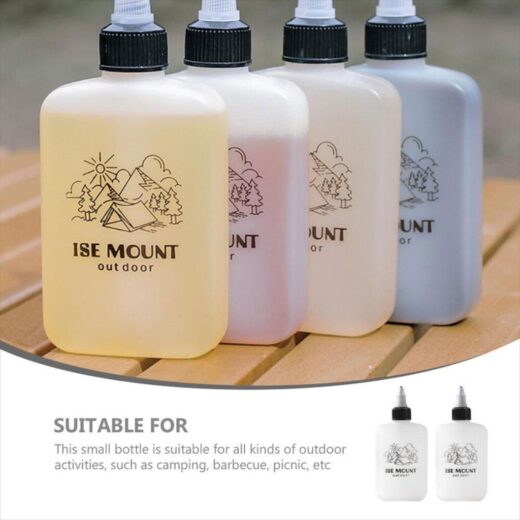 Botol Minyak Goreng 120ml ISE MOUNT Oil Bottle Cooking Portable Camping Outdoor Wadah Minyak Grill Hiking Mendaki - Image 5