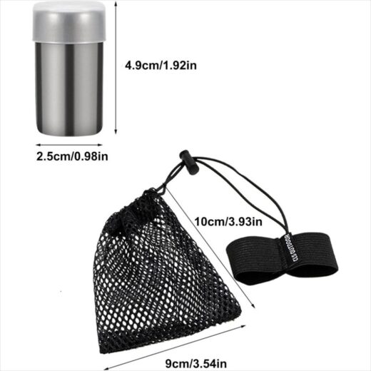 Botol Bumbu BBQ CLS Mini Cruet 2 Piece Set Portable Outdoor Camping Hiking - Image 5