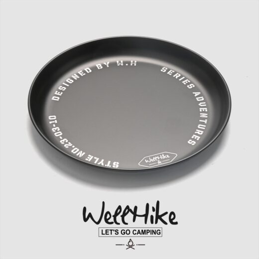 Piring Makan Portabel Hiking WELLHIKE Dinner Plate Camping Outdoor Mendaki - Image 5