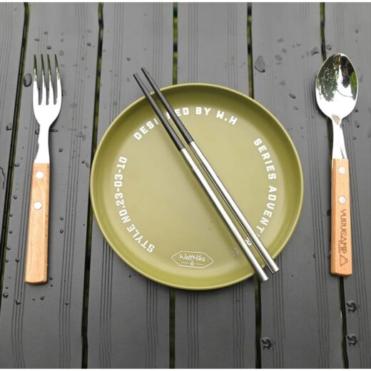 Piring Makan Portabel Hiking WELLHIKE Dinner Plate Camping Outdoor Mendaki - Image 6
