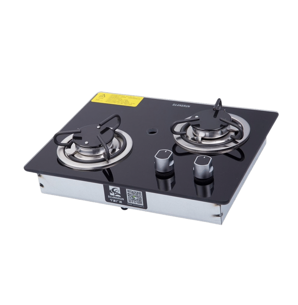 Kompor GR-B003 Motorhome Two Burner Stove Camping Kompor 2 Tungku Campervan Caravan Outdoor