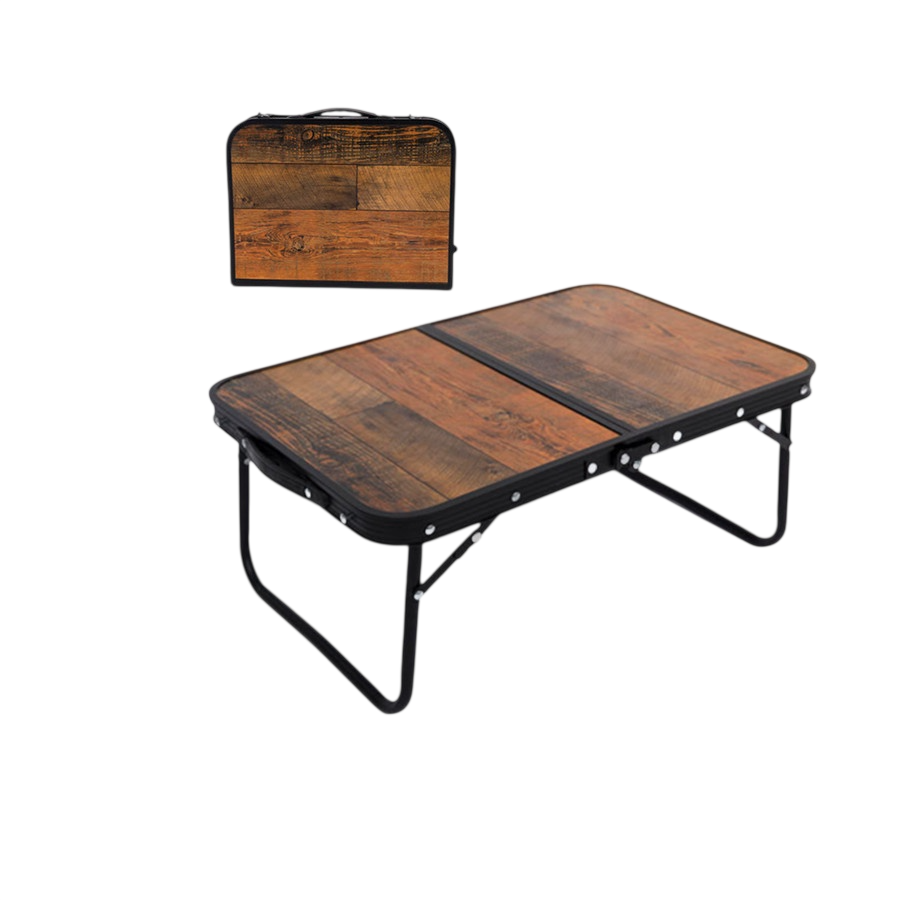 meja lipat portable camping aluminium