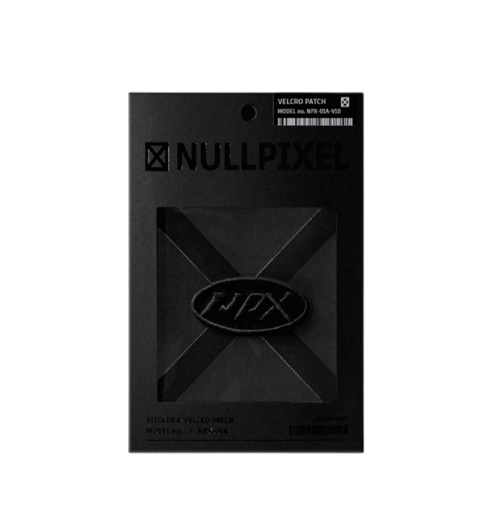 embroidery patch tactical camping nullpixel