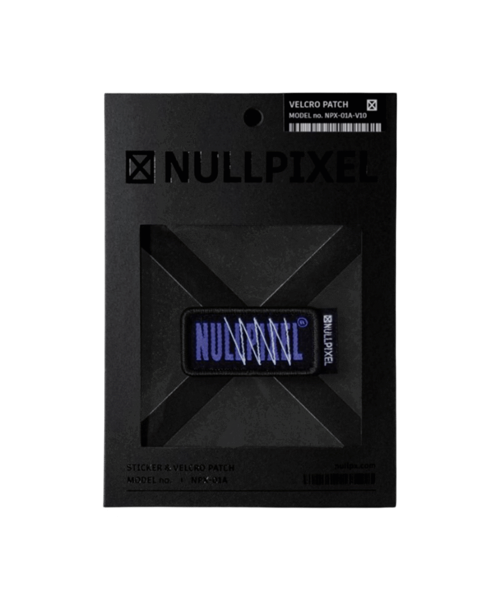 w series velcro patch tactical camping nullpixel