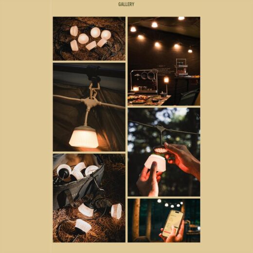 Shine String Light 7 Lampu Glamping CARGO CONTAINER