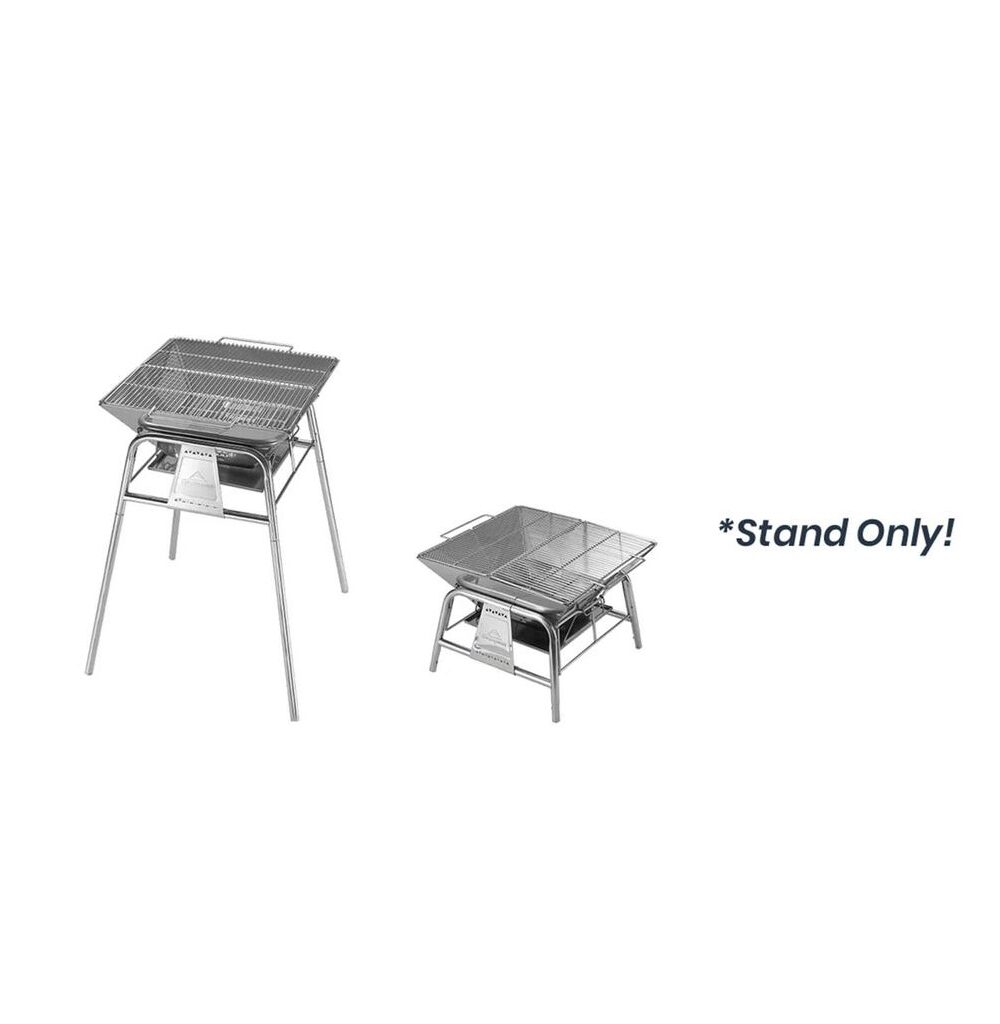 Standing Style BBQ Grill Stainless Steel CAMPINGMOON Outdoor