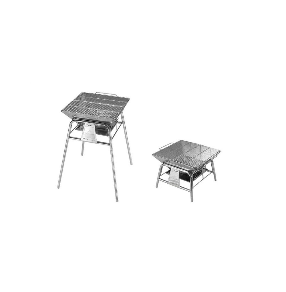 Standing Style BBQ Grill Stainless Steel CAMPINGMOON Outdoor